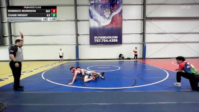 120 lbs Rr Rnd 1 - Dominick Morrison, Team Shutt vs Chase Wright, Alien Outsider