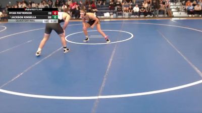 197 lbs Quarterfinal - Jackson Kinsella, Nebraska-Kearney vs Ryan Patterson, Fort Hays State