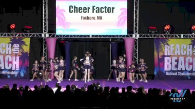 Cheer Factor - XFACTOR [2022 L6 Senior - Small Day 2] 2022 ACDA Reach the Beach Ocean City Cheer Grand Nationals