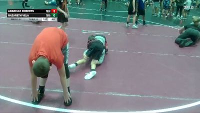 44 lbs Round 2 (6 Team) - Nazareth Vela, Top Rank vs Arabelle Roberts, Project X