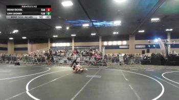 82 lbs Consi Of 8 #2 - Roan Rickel, Team Aggression vs Levi Leones, Flow Academy HI