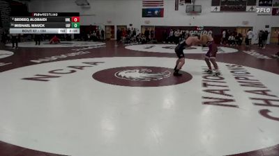 184 lbs Champ. Round 1 - Mishael Mauck, Sioux Falls vs Sedeeq AlObaidi, UW - La Crosse