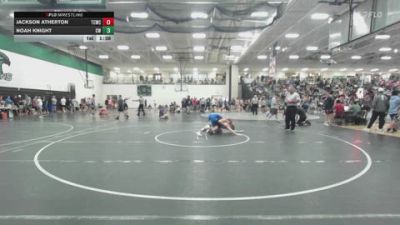 150 lbs Champ. Round 3 - Jackson Atherton, Team Central Wrestling Club vs Noah Knight, Chickasha Wrestling