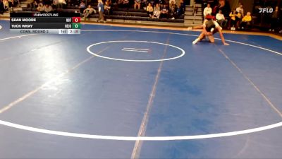 157 lbs Cons. Round 2 - Tuck Wray, Northeastern Junior College vs Sean Moore, Northern Oklahoma College-Tonkawa