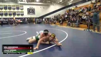 190 lbs Quarterfinal - Logan Werner, Clay (Oregon), OH vs Will Edmondson, Stow-Munroe Falls