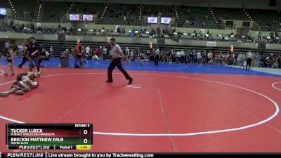 80 lbs Round 5 - Breckin Matthew Falb, Moyer Elite vs Tucker Lueck, Pursuit Wrestling Minnesota