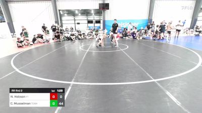 80 lbs Rr Rnd 2 - Nick Hobson, Team Tugman K-8 vs Crew Musselman, Team Dynasty