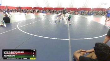 120 lbs Round 2 (6 Team) - Henry Berg, Mora Mustangs vs Kyle Christophersen, Grayslake Central