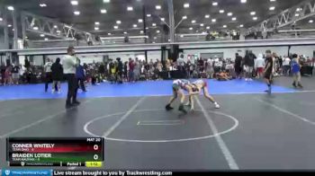 80 lbs Finals (2 Team) - Braiden Lotier, Team Nauman vs Conner Whitely, Team Ohio