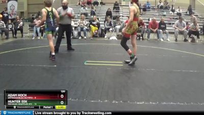 120 lbs Placement (4 Team) - Adam Hoch, Untouchables-Olympia vs Hunter Eek, Michigan Grappler RTC