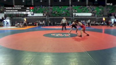 1A-4A 175 Cons. Round 2 - Evan Mcclure, Westminster Christian Academy vs Samuel Kilpatrick, Central Florence High School