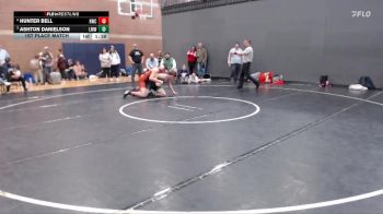 175 lbs 1st Place Match - Hunter Bell, Homedale Wrestling Club vs Ashton Danielson, Lil Mavs Wrestling