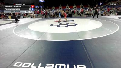 94 lbs Cons. Semis - Dominic DeMarco, IL vs Xander Webber, OH