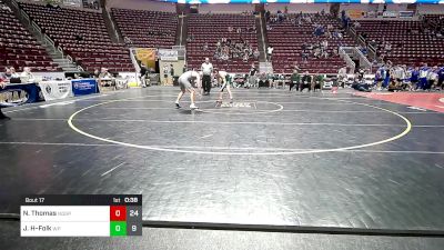 152 lbs Consy Rd Ii - Nathan Thomas, Notre Dame - GP vs Jenson Hockenberry-Folk, West Perry