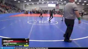 126 lbs Cons. Round 2 - Owen Cherry, First Colonial vs Amaree Weathers, Clover Hill