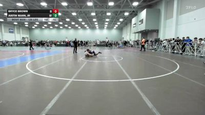 126 lbs Consi Of 32 #1 - Bryce Brown, RI vs Justin Mann, Jr, NY