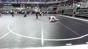 115 lbs Quarterfinal - Owen Hebert, Triad WC Of Ruston vs Kyson Kellogg, East Kansas Eagles