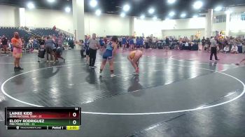 145 lbs Quarters & Wb (16 Team) - Lainee Kidd, SEAAU National Team vs Elody Rodriguez, Pink Predators