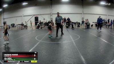 56 lbs Finals (2 Team) - Eli Gida, Mat Warriors vs Patrick Maver, Buxton