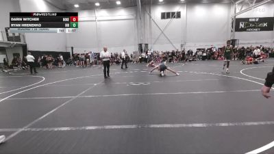 132 lbs Round 1 (6 Team) - Ryan Hrenenko, Iron Horse Blue vs Darin Witcher, Noke Wrestling RTC