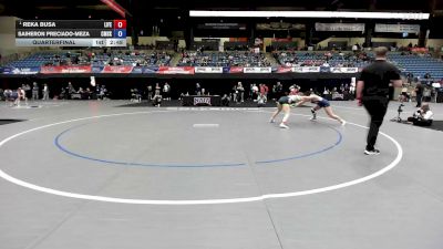 180 lbs Quarterfinal - Reka Busa, Life vs Saiheron Preciado-Meza, University Of The Cumberlands
