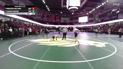 120 lbs Cons. Round 1 - Calvin Carter, Boise vs Preston Willard, Centennial
