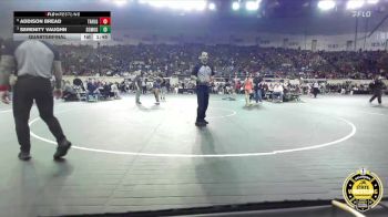 G6A-155 lbs Quarterfinal - Serenity Vaughn, Southmoore-Girls vs Addison Bread, Tahlequah-Girls