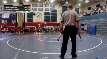 189 lbs Pigtails - Wyatt Speicher, Burgettstown vs Jeremiah Kennedy, Beaver County Christian