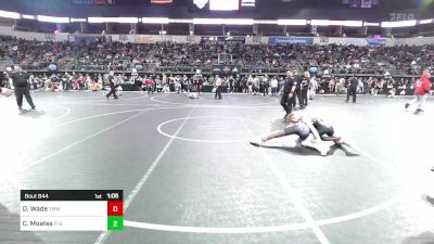 130 lbs Quarterfinal - Desi Wade, TMWC vs Caleb Moates, F-5 Grappling