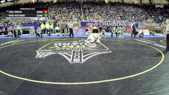 D3-285 lbs 1st Place Match - Reid Hiltunen, Algonac vs Joel Simon, Lake Odessa Lakewood