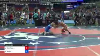 132 lbs Round Of 128 - Jared Weinhaus, New York vs Averee Abben, Iowa