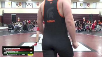 215 lbs Round 2 - Lucas Feuerbach, Solon vs Blake Vonderhaar, Pleasant Valley