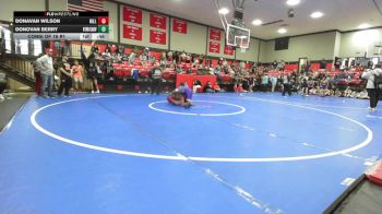 155 lbs Consi Of 16 #1 - Donavan Wilson, Hilldale vs Donovan Berry, Bookert T Washington