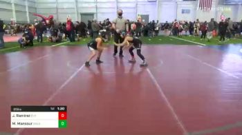 85 lbs Quarterfinal - Jayden Ramirez, Elite Force WC vs Marcus Mansour, Granite WC