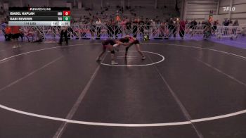 114 lbs Final - Isabel Kaplan, Indiana Outlaws Pink vs Gabi Severin, SheKong