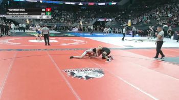Cons. Round 2 - Braden Wright, Chadron vs Gunner Rice, Ord