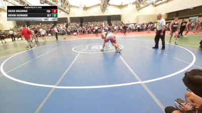 147-H lbs Consi Of 64 #2 - Sean Searing, Pro-ex Wrestling Club vs Kevin Horner, Islip
