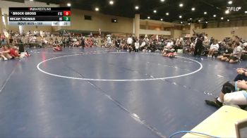 150 lbs Cons. Round 4 - Micah Thomas, Black Creek vs Brock Gross, OTC