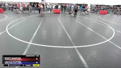 126 lbs Quarterfinal - Wyatt Magolski, Askren Wrestling Academy vs Lincoln Flayter, Askren Wrestling Academy