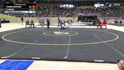 144 lbs 3rd Place Match - TJ Meyer, Walton-Verona vs Xavier Montanez, Dixie Heights