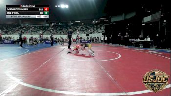 64 lbs Consolation - Colton Tecumseh, Mojo Grappling Academy vs Jax O`Neil, Keystone Wrestling Club