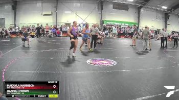 170/180 Round 2 - Makayla Harrison, RPA Wrestling vs Hannah Crowe, Mat Monstars