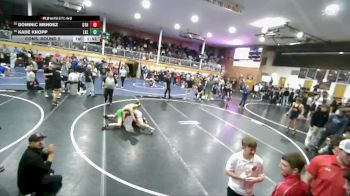 132 lbs Cons. Round 2 - Dominic Mendez, Othello vs Kade Knopp, Lakeland High School