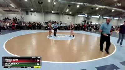 150 lbs Cons. Round 5 - Parker Buhr, Centauri vs Brayden Bach, Holy Family