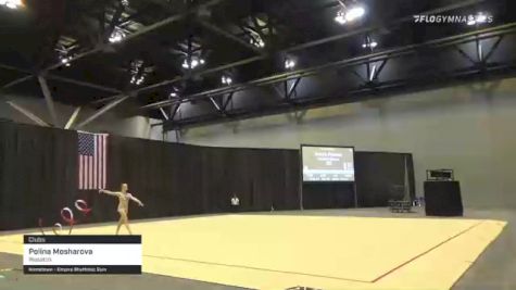 Polina Mosharova - Clubs, Wasatch - 2021 USA Gymnastics Championships
