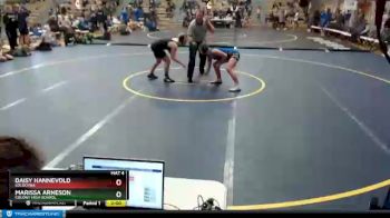135 lbs Round 4 - Daisy Hannevold, Soldotna vs Marissa Arneson, Colony High School