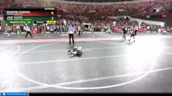 45 lbs Semifinal - Jace Yauck, Askren Wrestling Academy vs Quentin Susman, Sussex Sabercats