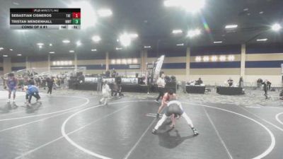 120 lbs Consi Of 8 #1 - Sebastian Cisneros, The Empire vs Tristan Mendenhall, Inwtc