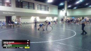 195 lbs Round 3 (16 Team) - Hadyn Packer, MAWA Red vs Joel Simon, Michigan Blue