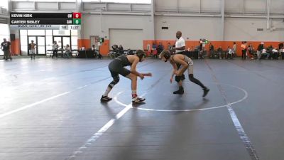 96-105 lbs 5th Place Match - Kevin Kirk, CrossRoads Wrestling vs Carter Sibley, Sandusky